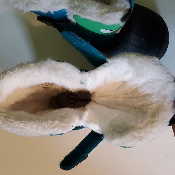 New Cat & Jack little boy's 5 dinosaur boots - Picture 5 of 8